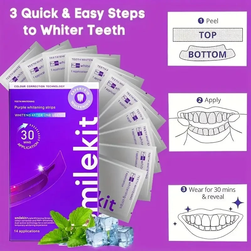 9D Sensitivity-Free Teeth Whitening Strips