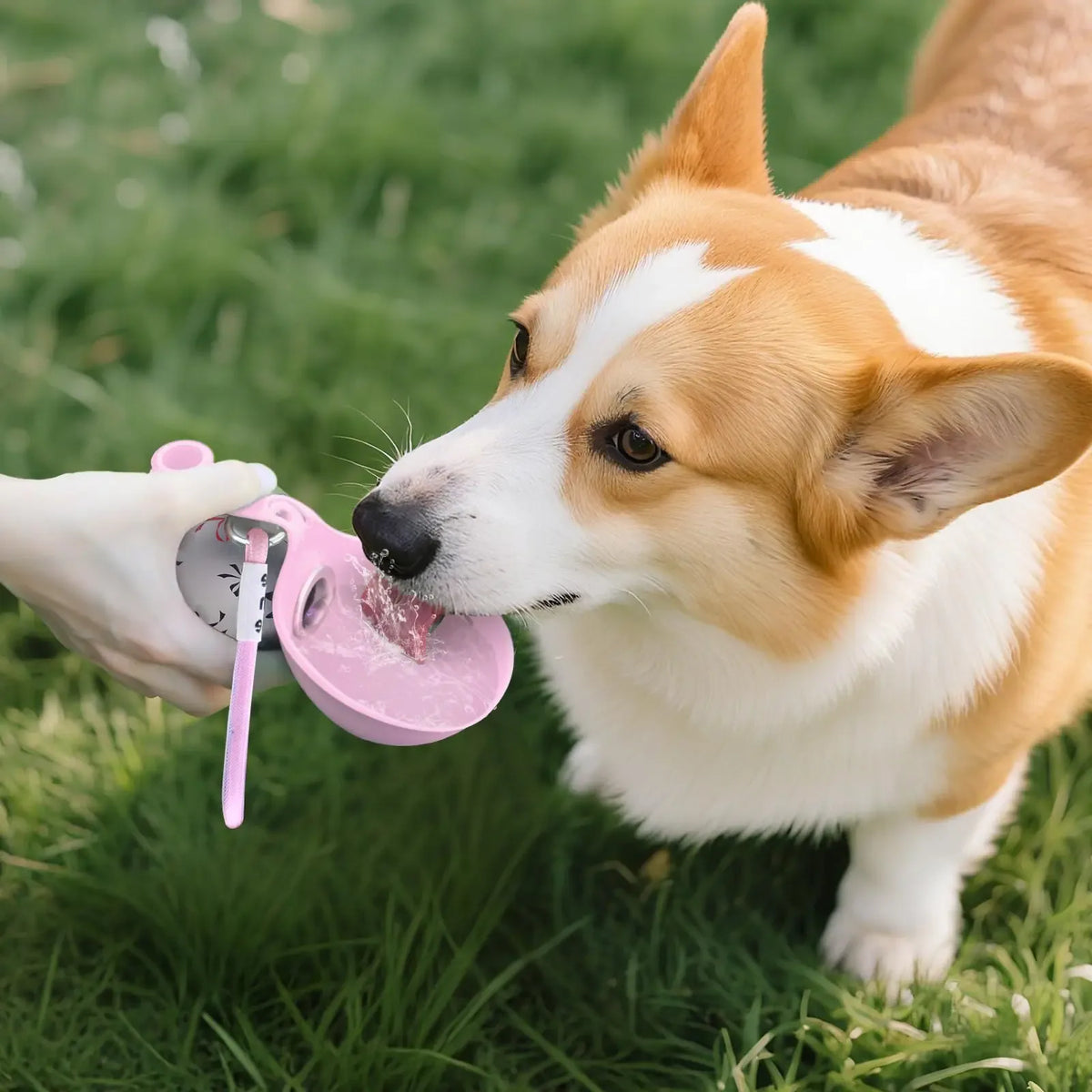 Leak-Proof Stainless Steel Dog Water Bottle